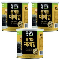 풀무원 재래김 캔, 25g, 3개
