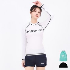 aquatica 女款防曬泳衣上衣 AQAWTS23004 + 層次感泳褲 WPT23002 套裝