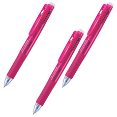 ZEBRA 斑馬牌 SARASA 3色中性筆 0.5mm J3J2, 酒紅色, 3個