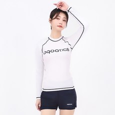 aquatica 女款防磨泳衣上衣 AQAWTS23004 + 層次感泳裝海灘褲 AQAWPT23002 套組