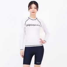 aquatica 女款防磨上衣 AQAWTS23004 + 五分緊身褲 AQAWLE23005 套裝