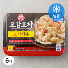 오뚜기 오감포차 크림새우 (냉동), 180g, 6개