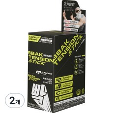 Pak Tension Lime 高咖啡因能量飲料, 12.8g, 14條, 2盒