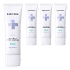 BANOBAGI 佰諾佰琪 水飛薊修護防曬乳 SPF45 PA+++, 50ml, 4條
