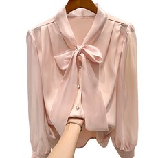 Awesomeful 卡秀蝴蝶結襯衫