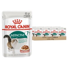 ROYAL CANIN 法國皇家 7歲以上成貓 理想體態主食濕糧, 7歲以上成貓適用, 85g, 12包