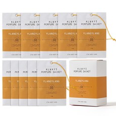 더스윗홈 올웨이즈 퍼퓸사쉐 옷장방향제, 2.3g, 10개, 일랑일랑