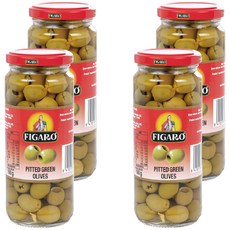 FIGARO 裴加羅 綠橄欖, 開胃小點 菜品提味, 340g, 4罐