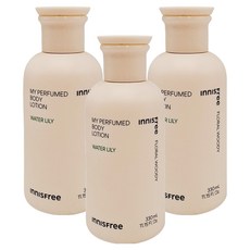 INNISFREE 台灣公司貨 我的香氛睡蓮身體乳, 330ml, 3瓶