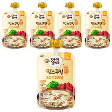 아이꼬야 유아용 맘스쿠킹 이유식 9개월부터, 100g, 5개, 소고기미역국