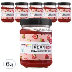 곰곰 저칼로리 딸기잼, 320g, 6개