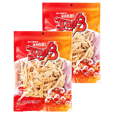 서울지앤비 프렌비 부드러운 땅콩버터 오징어, 200g, 2개