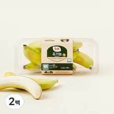 돌 유기농 바나나, 500g, 2개