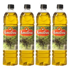 아몰리바 포마스 올리브오일, 1L, 4개