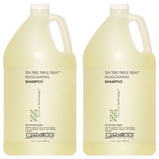 Giovanni 茶樹三重活力洗髮露, 3785ml, 2件
