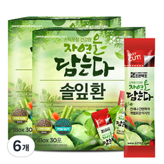 굿허브 조은약초 자연을 담는다 스틱형 솔잎환, 6개, 90g