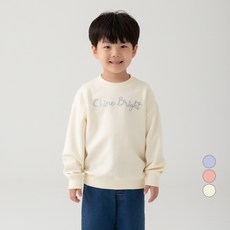 Lolly Tree 童款字樣刷毛長袖長袖上衣 A2