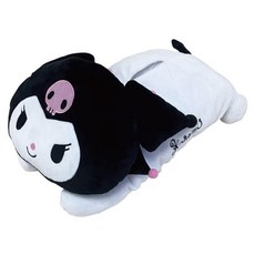 Sanrio 三麗鷗 酷洛米趴姿面紙套 酷洛米 SKU2048, 酷洛米 黑色 + 白色