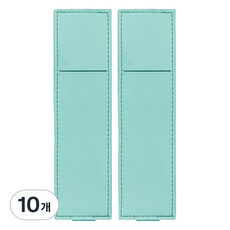 미소로운 다이어리 볼펜 홀더 L 18 x 4.5 x 0.5 cm, 에메랄드, 10개