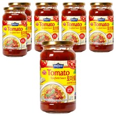 오뚜기 프레스코 토마토 스파게티소스, 400g, 6개