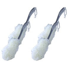 Tirona 沐浴身體刷, 白色, 4個, 1入