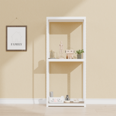 랙셈블 국내 제조 선반, 화이트, 3단