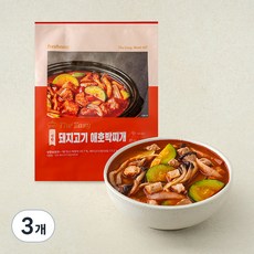 프레시지 The Easy 진한 돼지고기 애호박찌개, 290g, 3개