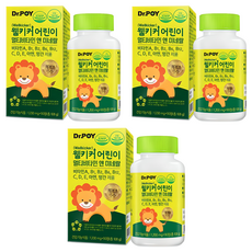 DRPOY 孩童綜合維他命礦物質錠片, 90顆, 3罐