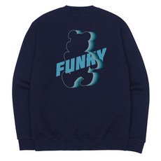 okstar 龐克熊 特殊雙面 大學T