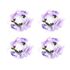 웨딩 꽃팔찌, 로맨틱라일락, 4개