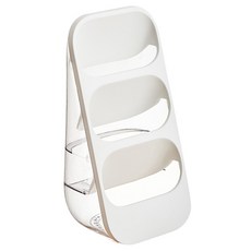 Pen & Peace 大容量多用途收納3層 13 x 16.1 x 33.4 cm, 白色, 1個