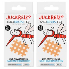 MOSKINTO 魔法格 醫療用貼布 未滅菌 膚色, 24片, 2盒