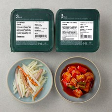 집반찬연구소 감자햄볶음 120g + 상하농원 케챱 소시지 야채볶음 180g, 300g, 1세트