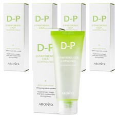 ARONYX 泛醇Cica亮白緊緻晚安面膜, 100ml, 5個