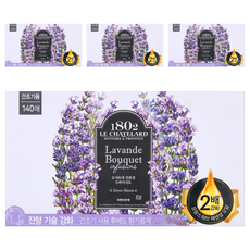 1802 LE CHATELARD 雙倍柔順香氛烘衣紙 薰衣草花束香 Set 140張, 4盒