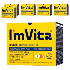 아임비타 멀티비타민 데일리팩, 30회분, 6개