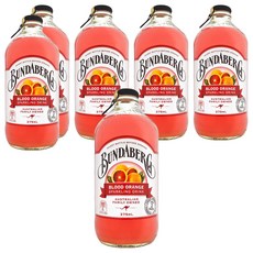 BUNDABERG 賓德寶 柳橙風味氣泡飲, 375ml, 6瓶