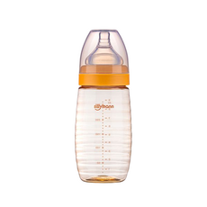 sillymann 寬口徑母乳實感PPSU奶瓶 260ml, 韓國製造, 蜂蜜, 1個