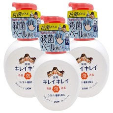 LION 獅王 趣淨 泡沫洗手乳 果香, 500ml, 3瓶