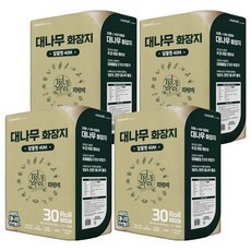 soomok 2層竹纖維衛生紙 40m, 4袋, 30捲