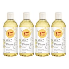 버츠비 마마 너리싱 임산부 바디 오일, 147.8ml, 4개