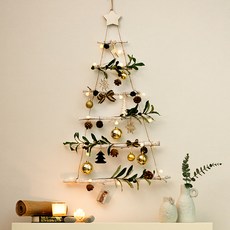 RYMD 掛牆式聖誕樹 黑色, 混色