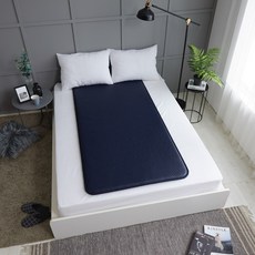 HanilMedical 무전자계 인체감지 전기매트 스판덱스 네이비, 싱글(95 x 195 cm)