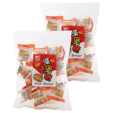 Yupi 漢堡糖 Mini Burger, 105g, 2袋