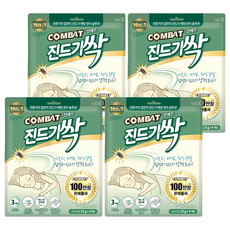 컴배트 진드기 싹 시트, 60g, 4개