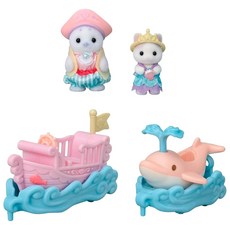 EPOCH Sylvanian Families 森林家族 夢想城堡海豚船組, 1組