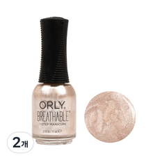 Orly 透氣色營養補充劑 2070045 Let's Get Physical, 11ml, 2個, #2070045