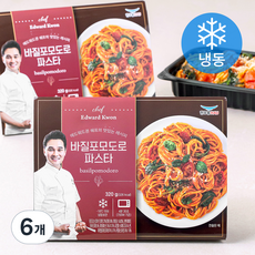 한우물 바질포모도로 파스타 (냉동), 320g, 6개