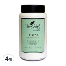 라인하이트 퍼퓸 아로마 입욕제 포레스트, 380g, 4개