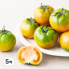 강서시장 새벽경매 대저 짭짤한 토마토, 750g, 5팩